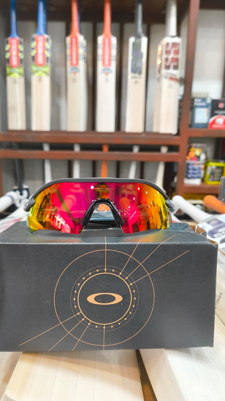 Oakley Radar Plate (prizm ruby Lenses matte carbon Frame) 9495 03